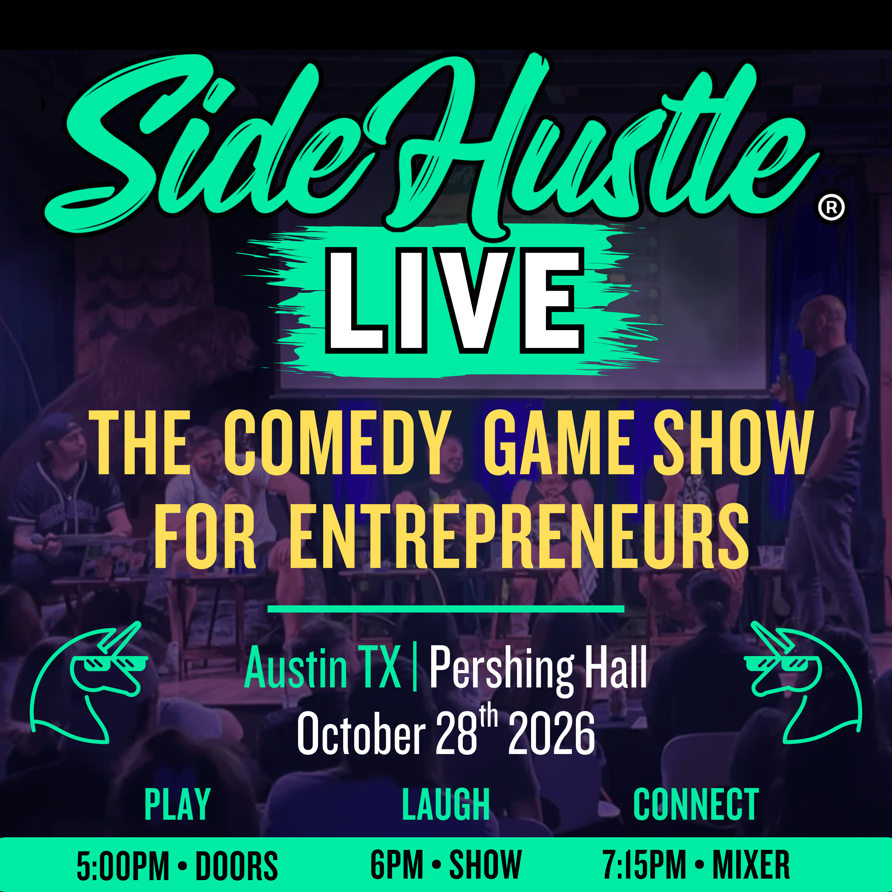SideHustle® LIVE: Comedy Game Show for Entrepreneurs
