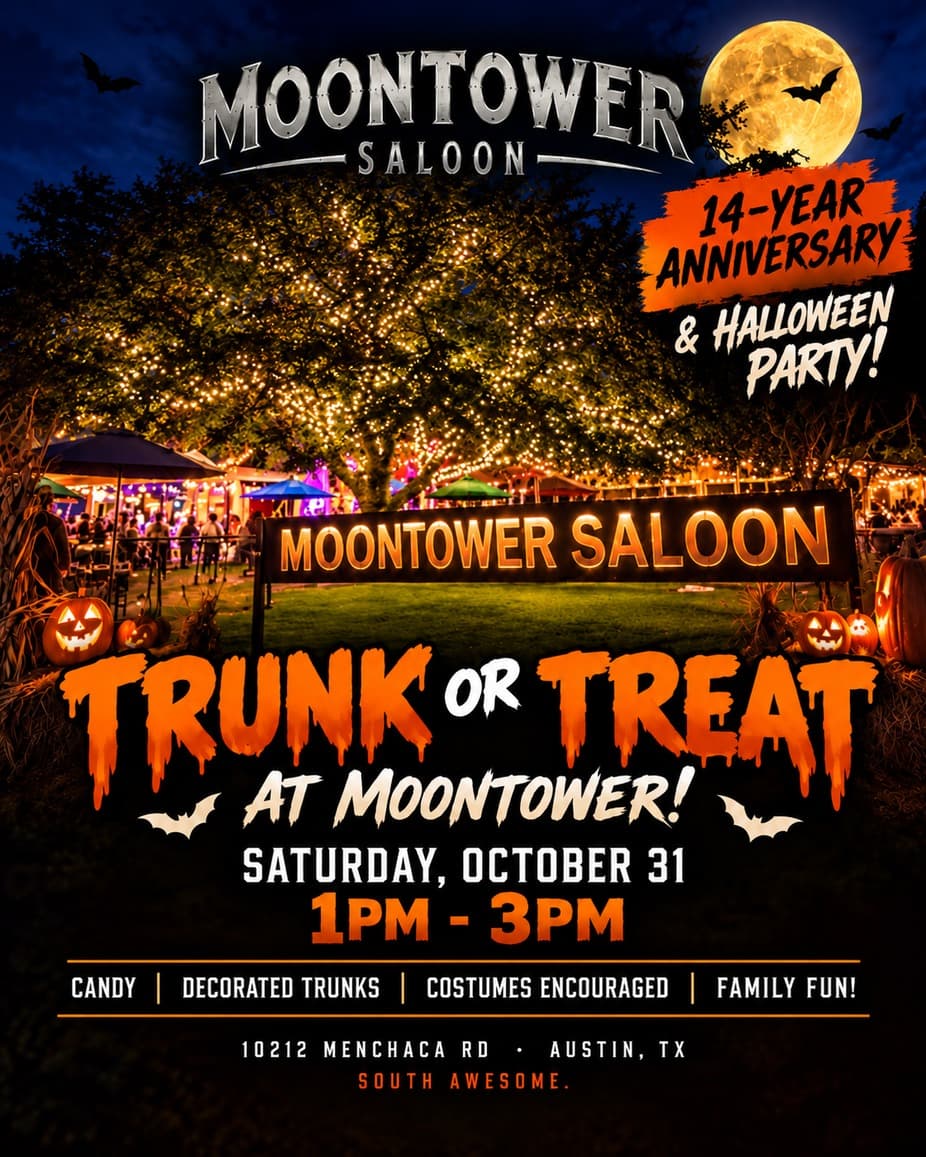 South Austin Trunk or Treat at Moontower Saloon
