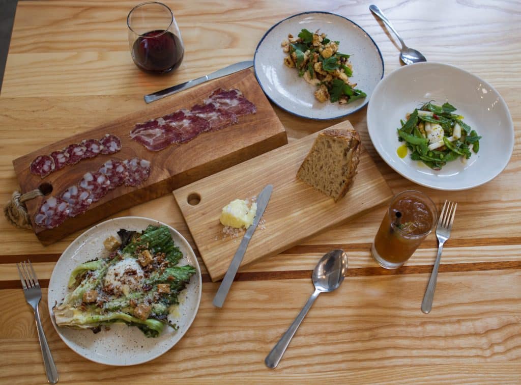 pizzeria sorellina food platter