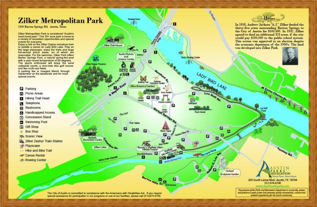 Zilker Metropolitan Park Things To Do In Austin